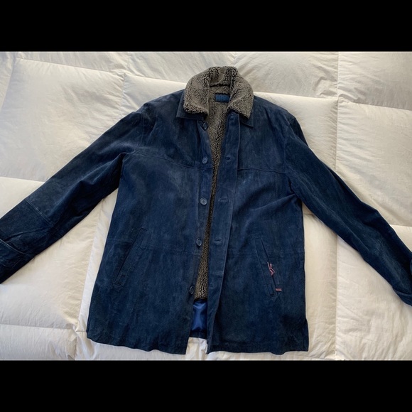 leather | Jackets & Coats | Hbo Promotional Suede Leather Jacket | Poshmark